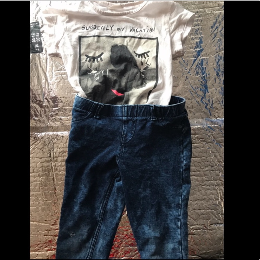 Zara top & Circo bundle 5-6T